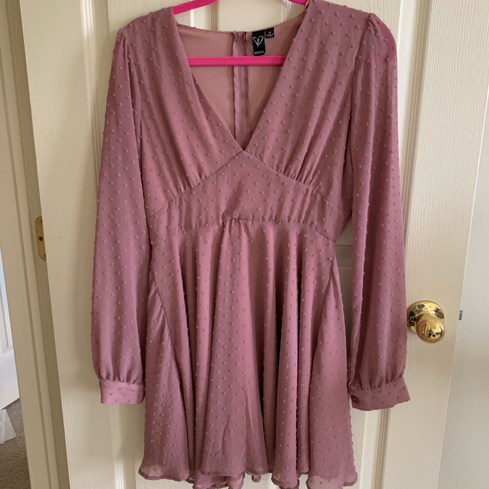 Pink Mini Dress